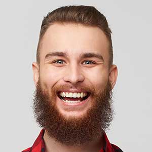 Home 25 attractive young bearded guy in checkered shirt DYCEJ32